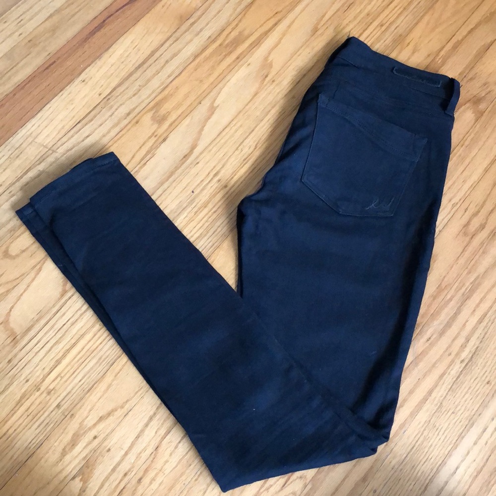 Express Black Mid Rise Jeggings